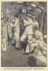 In der Adria, für den guten Krieg und nicht um Hospitalschiffe zu torpedieren und unschuldige Menschen zu massakrieren